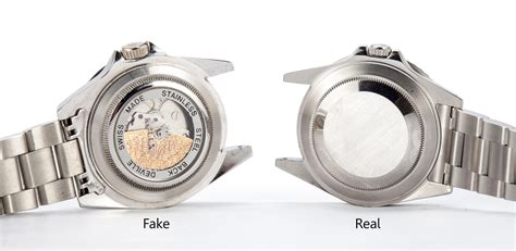 are the backs of rolex watches stamp with their marks|real Rolex back material.